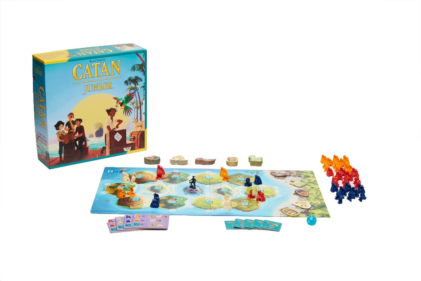 CATAN Junior board game for kids tabletop game