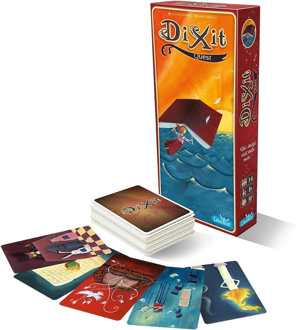 Dixit Quest Board Game expansion tabletop games