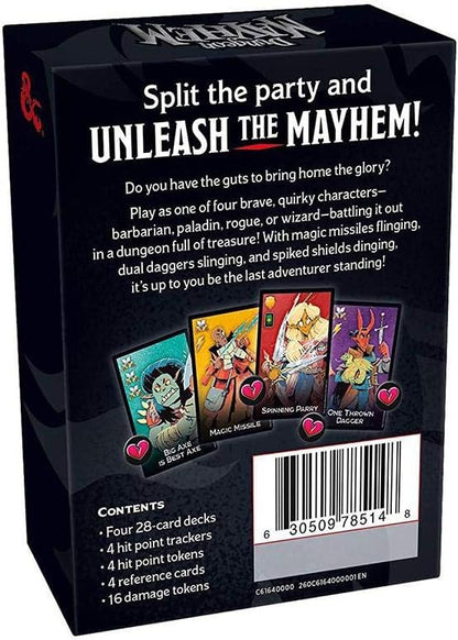 Dungeons & Dragons Dungeon Mayhem card game tabletop game