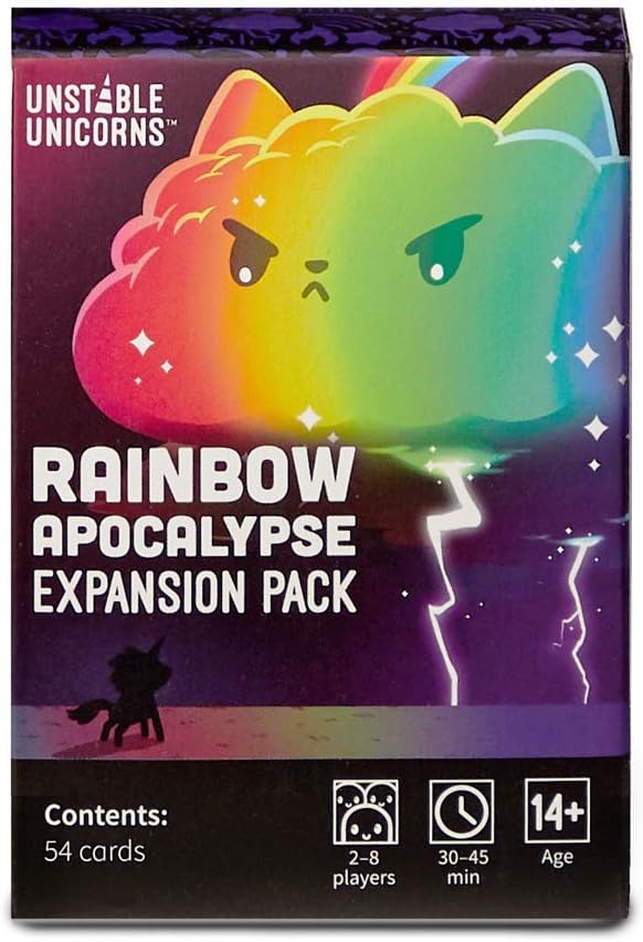 Unstable Unicorns Rainbow Apocalypse expansion