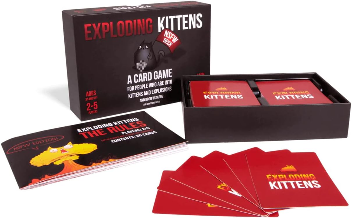 Exploding kittens NSFW expansion by exploding kittens for teens-adults