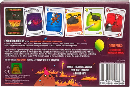 Exploding Kittens Party Pack Card Game for kids-teens and adults