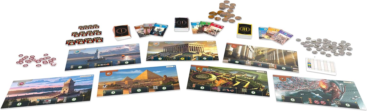 7 Wonders Board Game BASE GAME (New Edition)