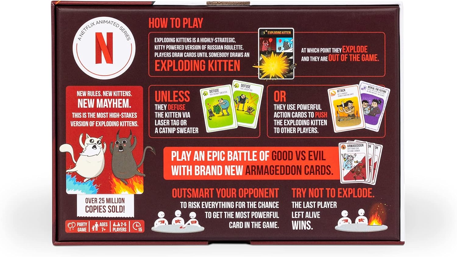 Exploding Kittens Good vs Evil expansion