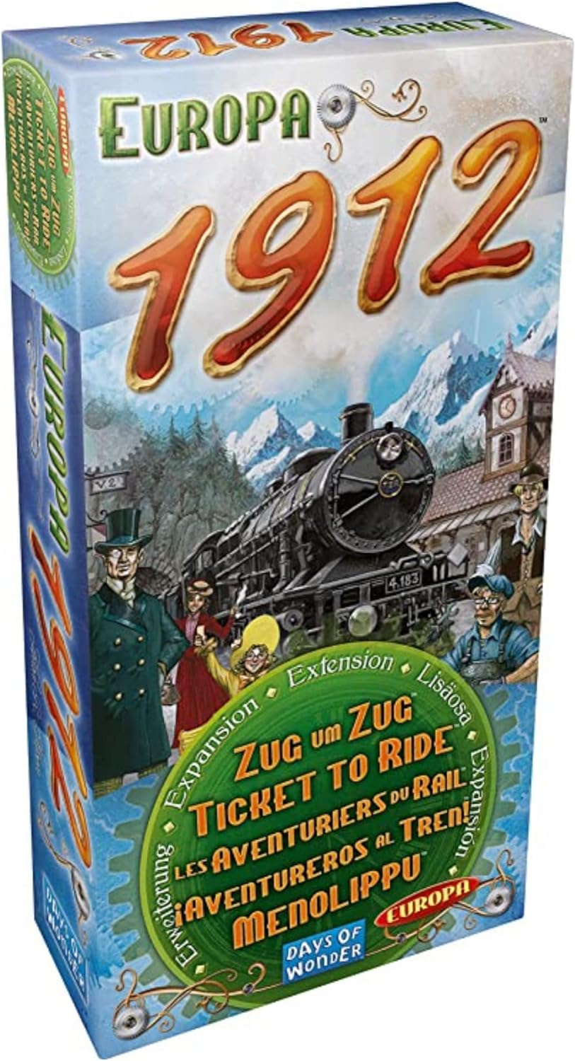 Ticket to Ride Europa 1912 Board Game EXPANSION tabletop games