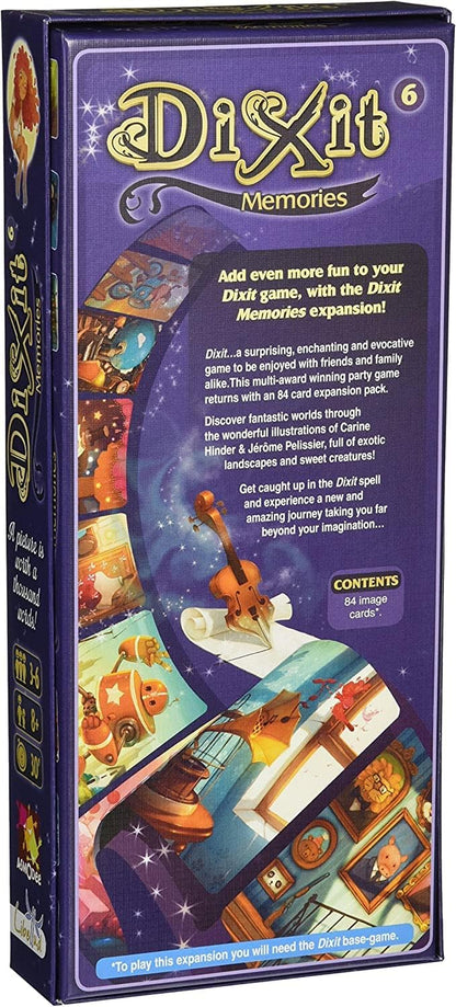 Dixit Memories Board Game EXPANSION tabletop game