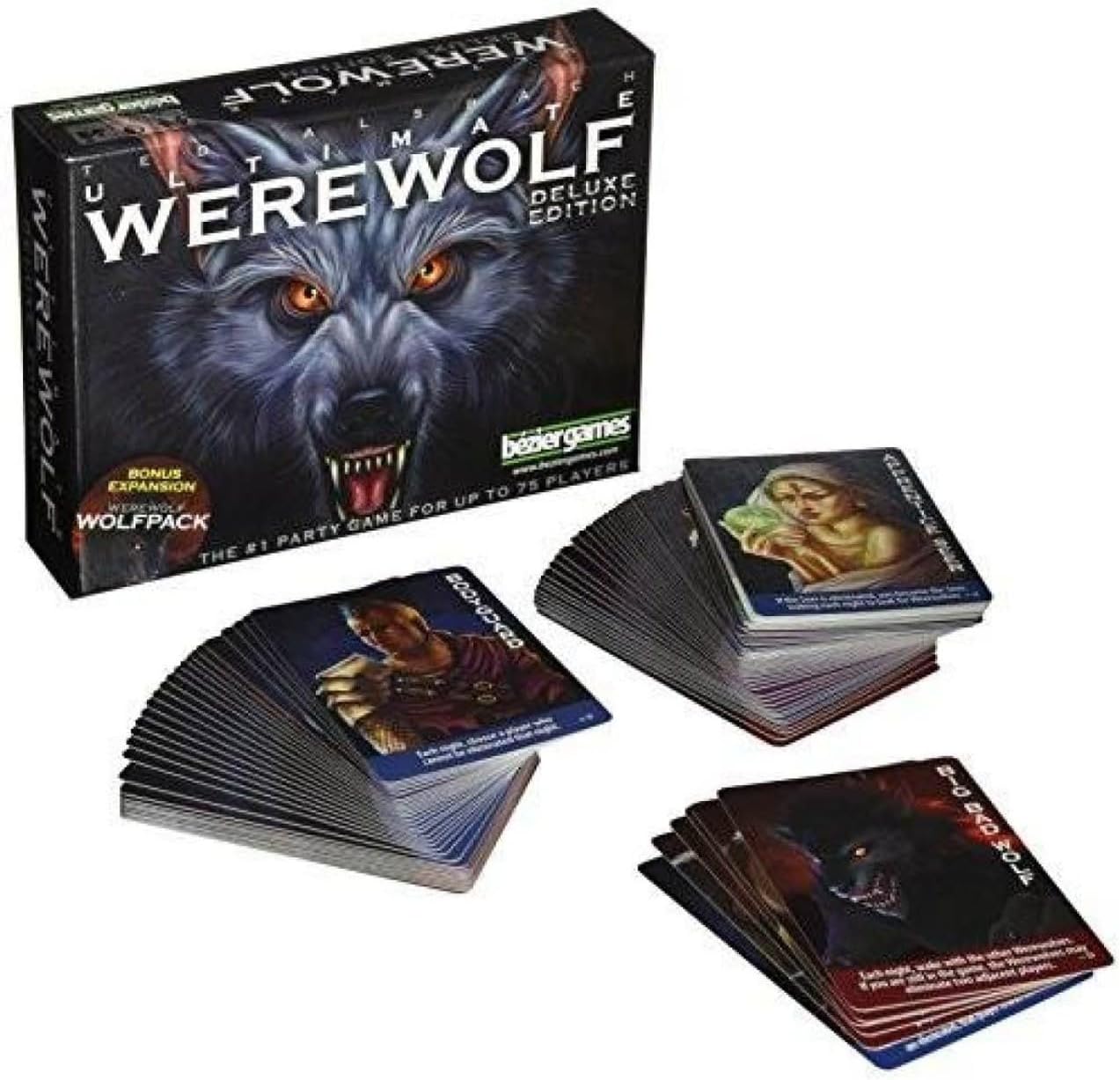 Ultimate Werewolf Deluxe Edition board game 5-75 players! for kids tabletop game