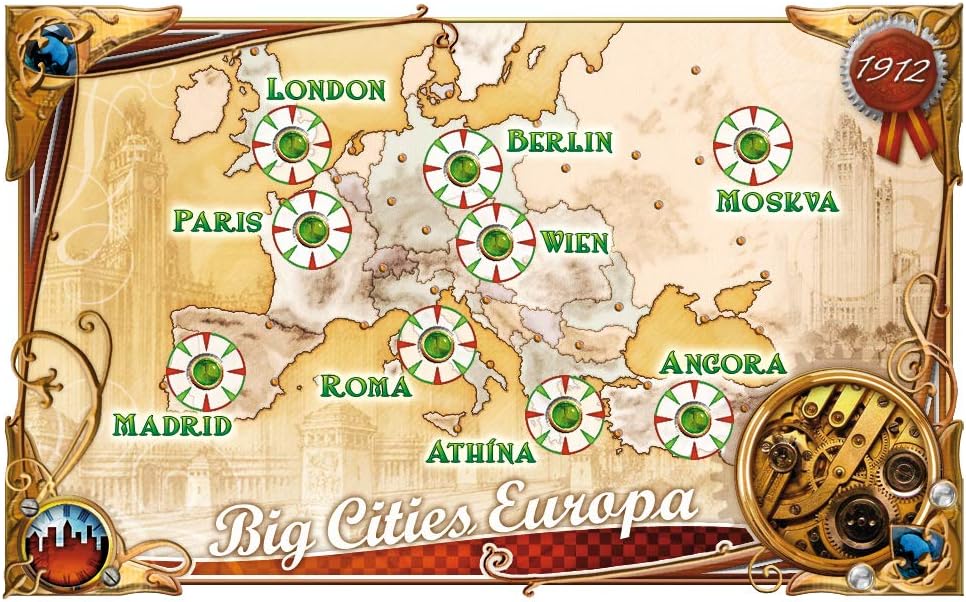 Ticket to Ride Europa 1912 Board Game EXPANSION tabletop games