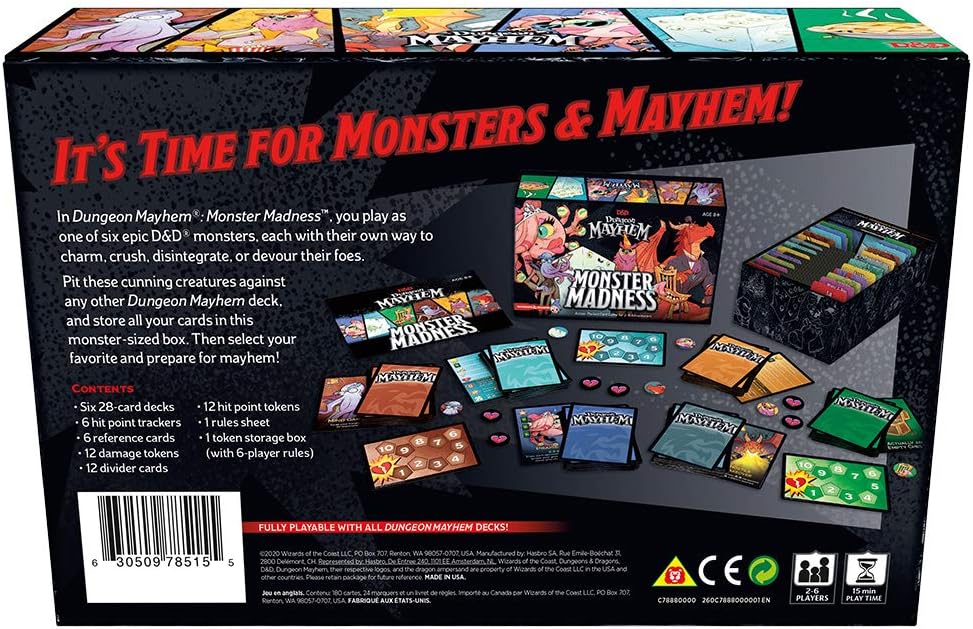 Dungeons & Dragons C7888000 Dungeon Mayhem: Monster Madness