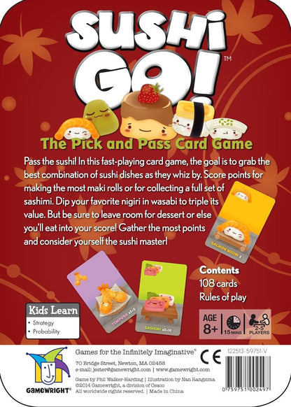 Sushi Go! card game