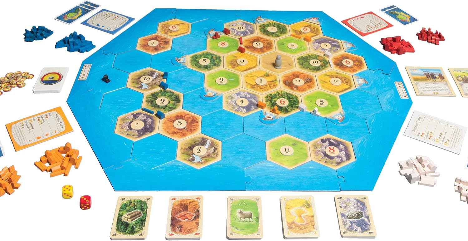 Catan seafarer expansion board game tabletop game