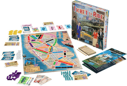 Ticket to Ride New York Board Game tabletop game