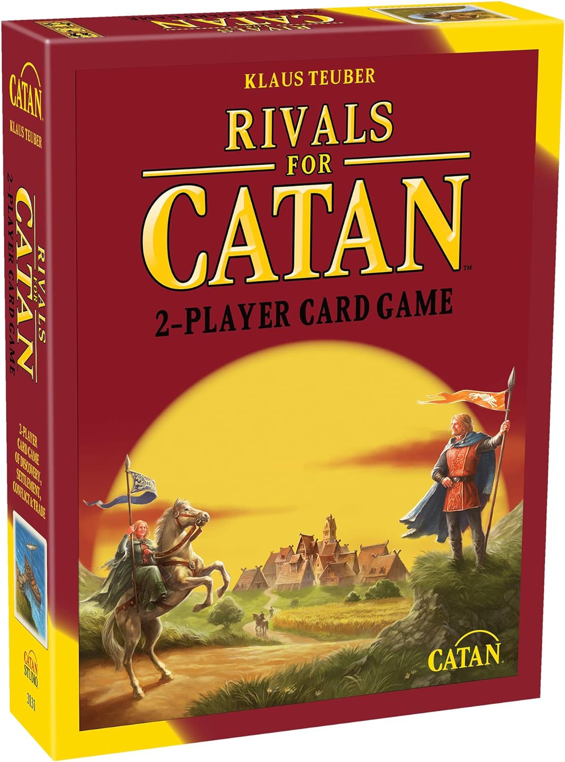 rivals for catan 2 player card game