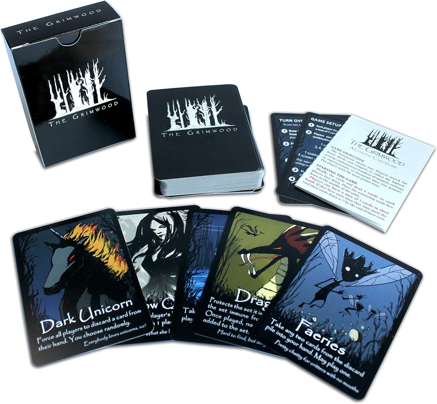 The Grimwood card game