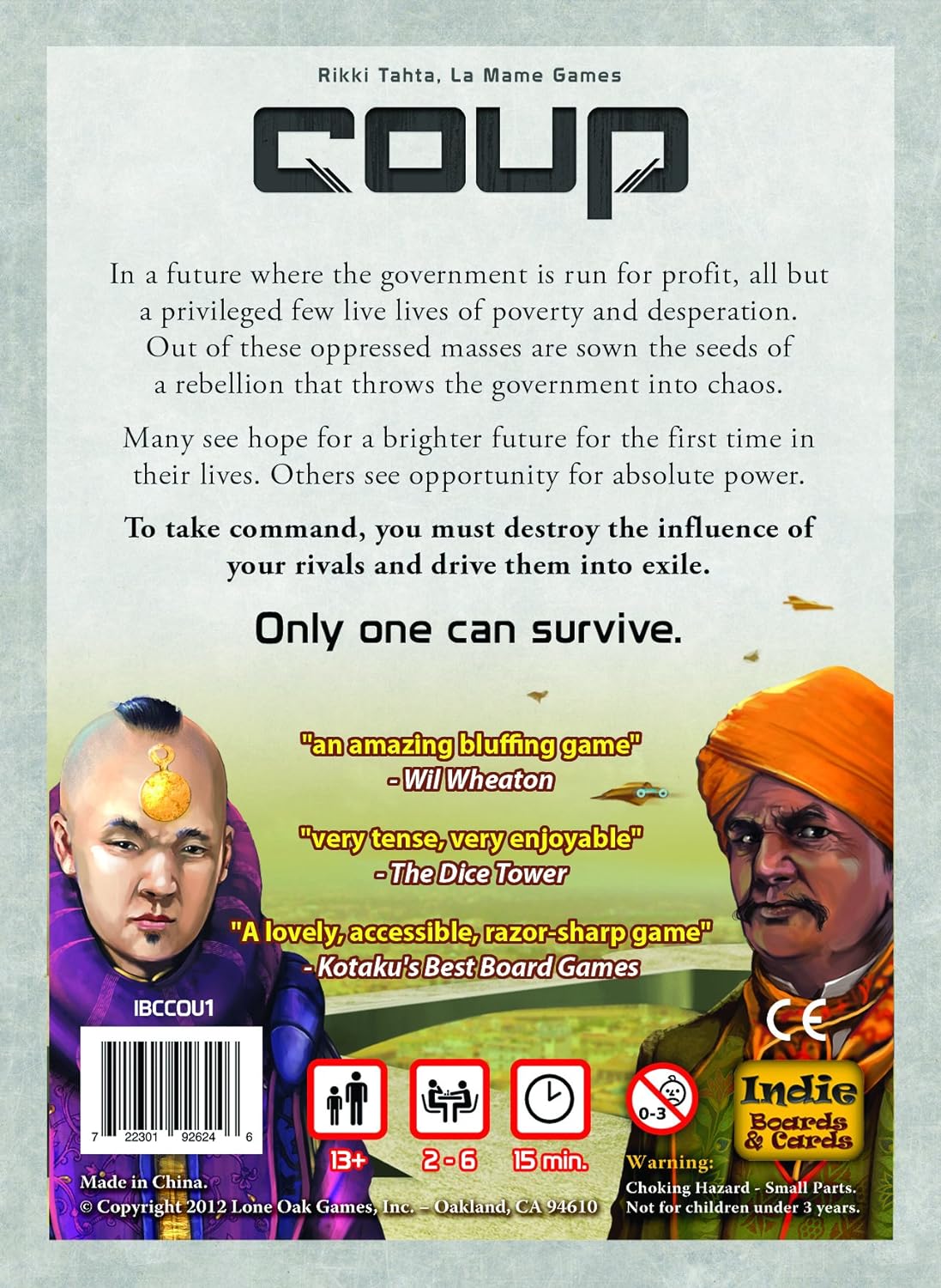 Coup Card Game