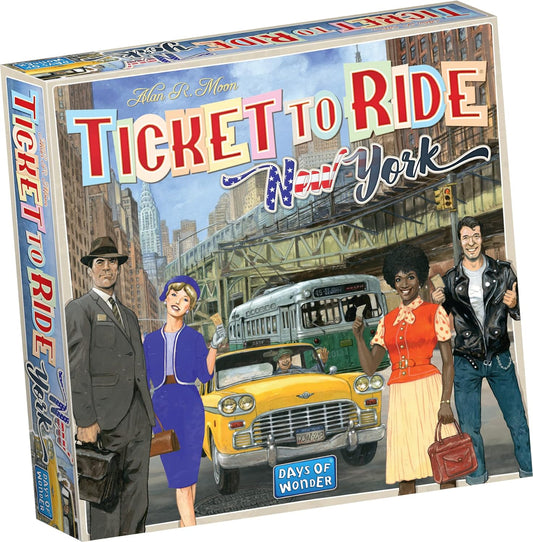 Ticket to Ride New York Board Game tabletop game