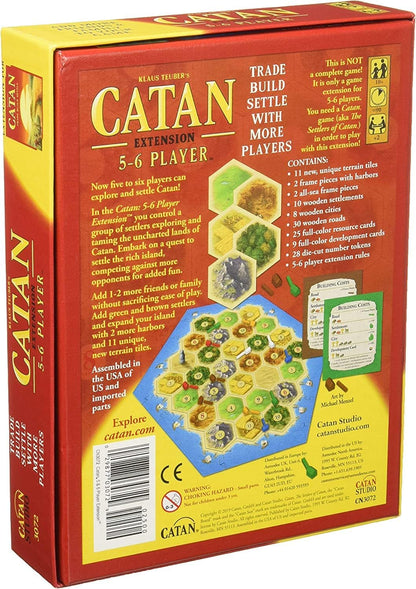 CATAN Board Game 5-6 Player EXTENSION Catan Base Game board game tabletop game