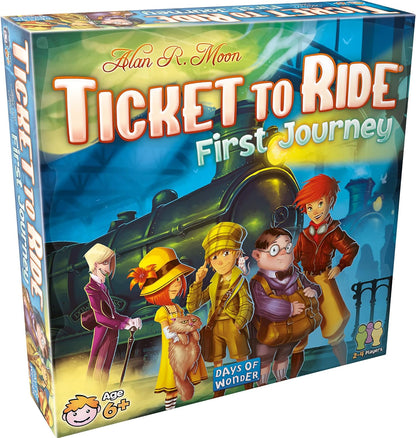 Ticket to Ride First Journey Board Game tabletop game