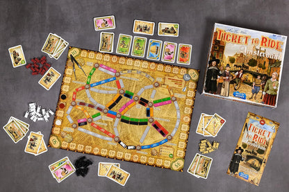 Ticket to Ride Amsterdam board game tabletop games