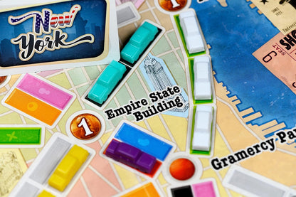 Ticket to Ride New York Board Game tabletop game