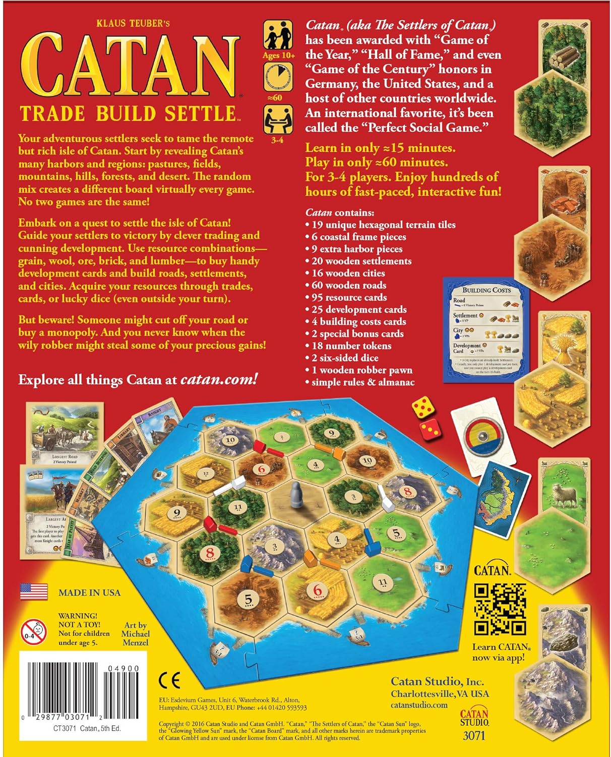 Catan Base Game board game tabletop game