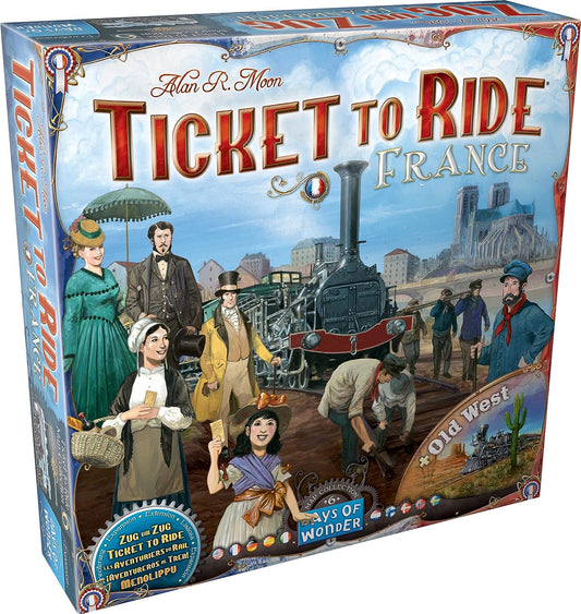 Ticket to Ride France board game tabletop game
