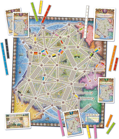 Ticket to Ride France board game tabletop game