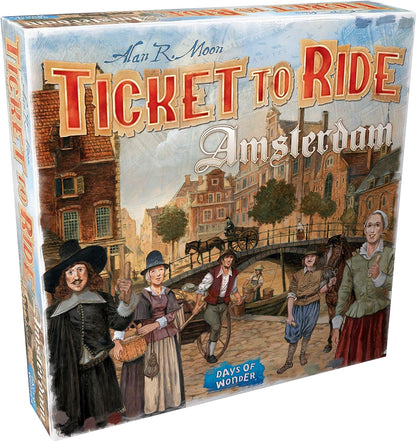 Ticket to Ride Amsterdam board game tabletop games