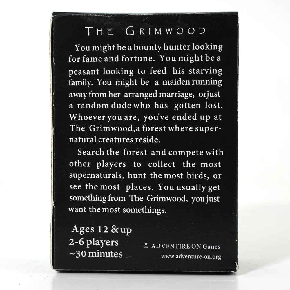 The Grimwood card game