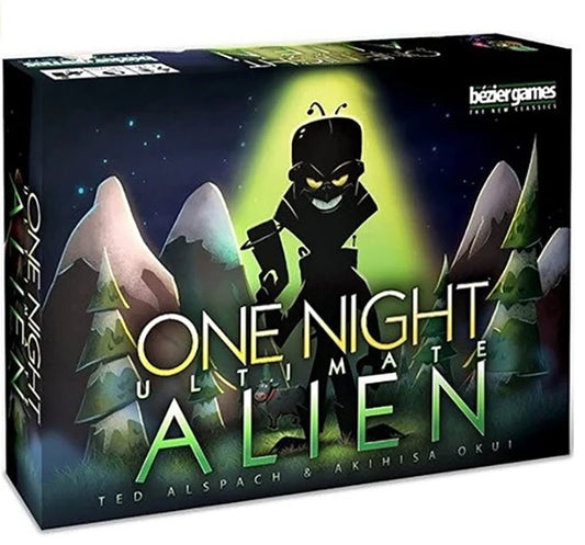 One Night Ultimate Alien board game tabletop game